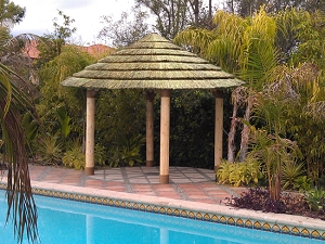 African Reed Tiki Hut/Palapa